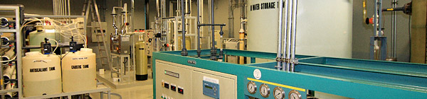 Soft and Ultra-Deionized Water Supply System
